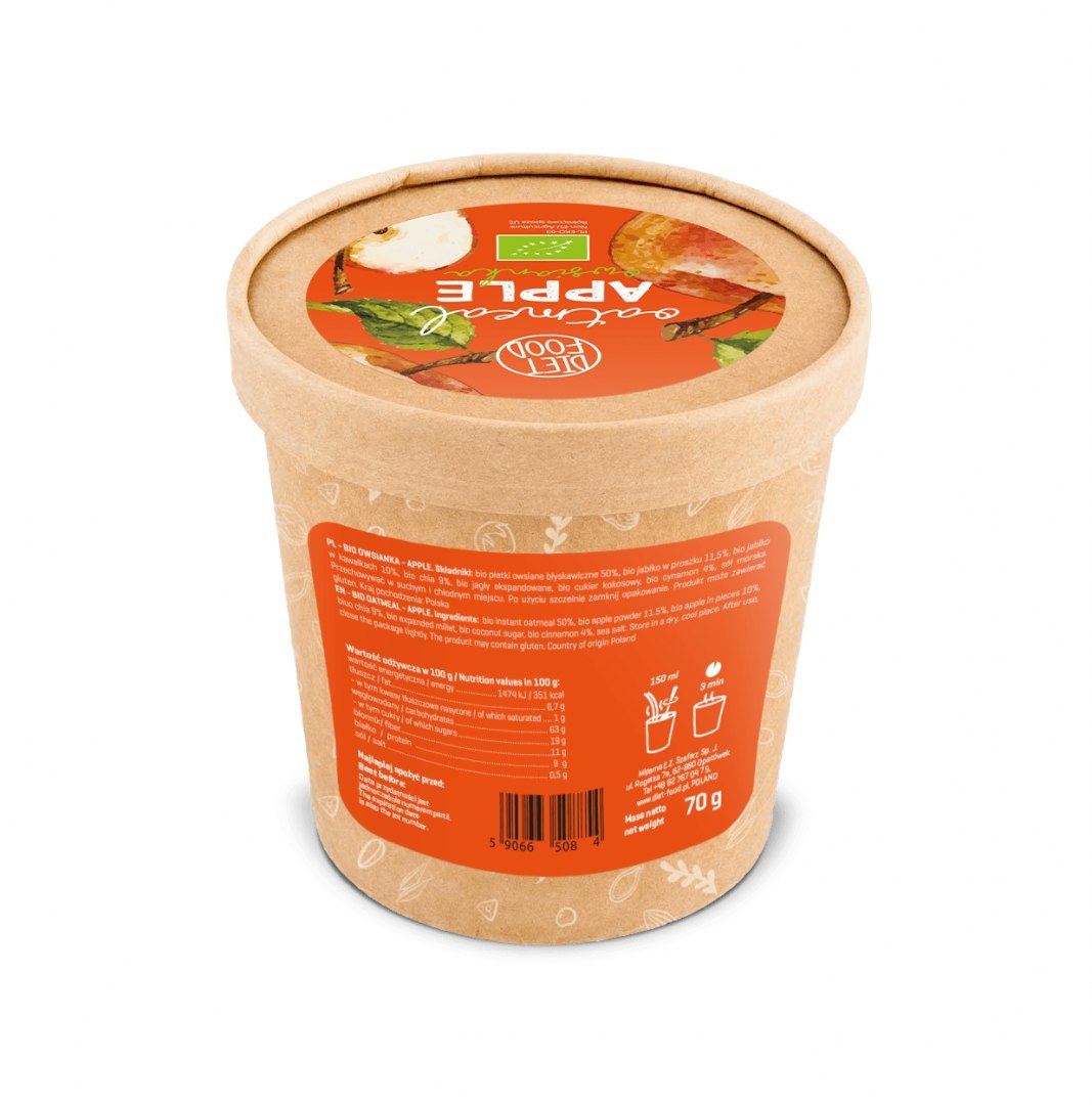 Bio Oatmeal Apple